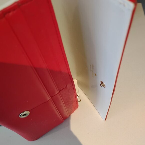 Gorgeous, Cherry Red Leather Wallet - Picture 5 of 8